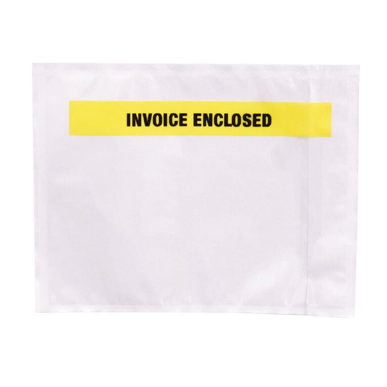 WS Packing Invoice Enclosed Labelope 100 Pack