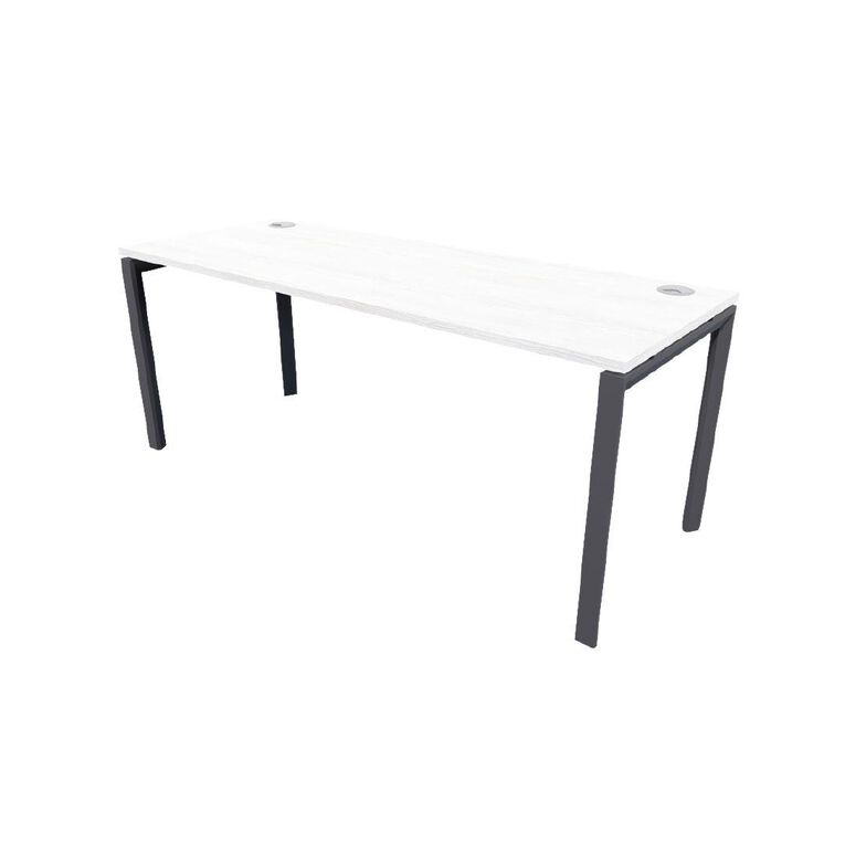 Zealand Novah Desk 1500 Nordic Pine & Black Frame