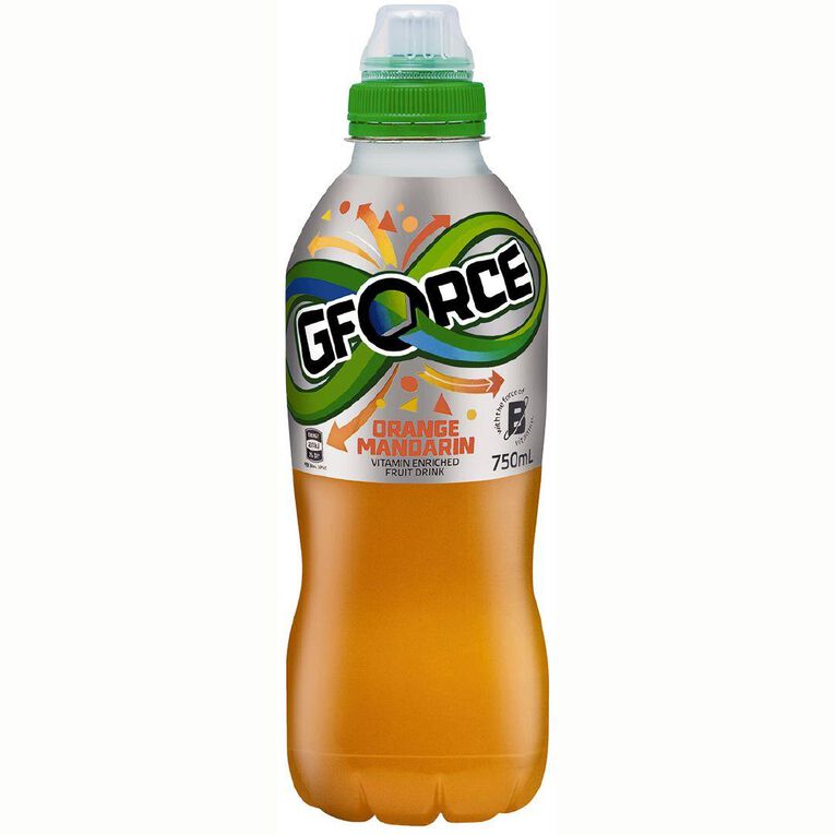 Gforce Orange Mandarin Fruit Drink 750ml