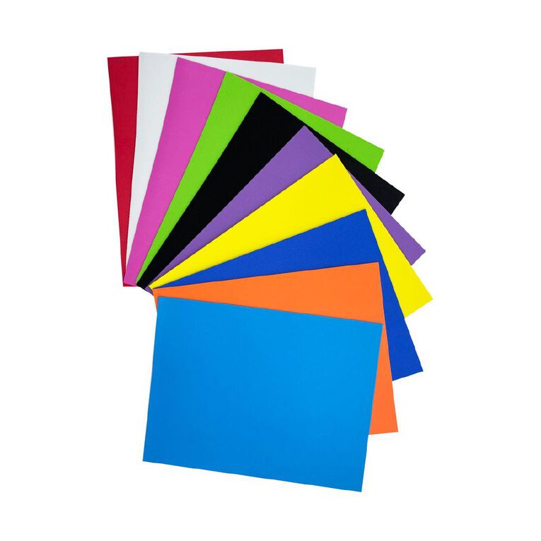 Uniti Foam Sheets A4 10 Pack