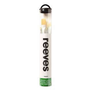 Reeves Acrylic Short Handle Brush Set of 7