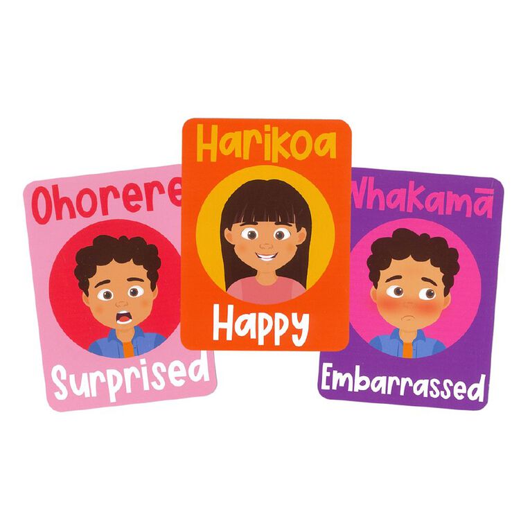 Learn Through Play Te Reo Go Fish Game Te Reo Feelings 40 Cards