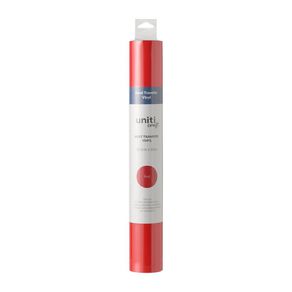 Uniti Craft Heat Transfer Vinyl 30.5Cm X 50Cm Red