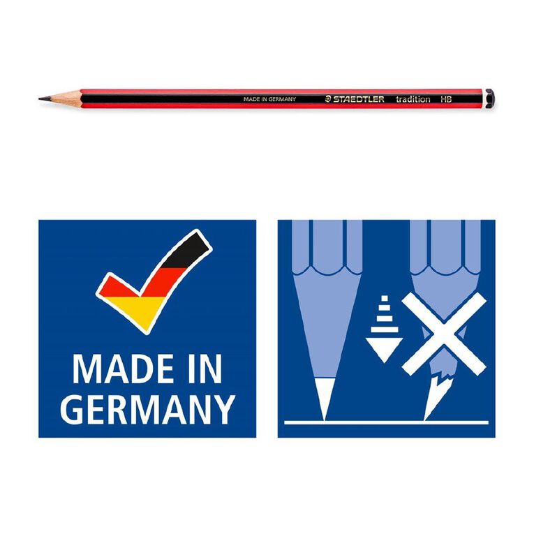 Staedtler Traditional HB Pencil Black 12 Pack