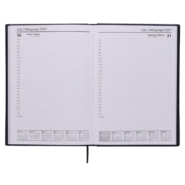 WS 2027 Diary A5 Day to Page Navy