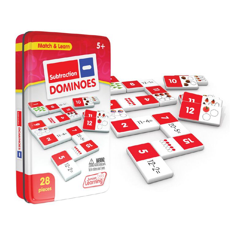 Junior Learning Subtraction Dominoes