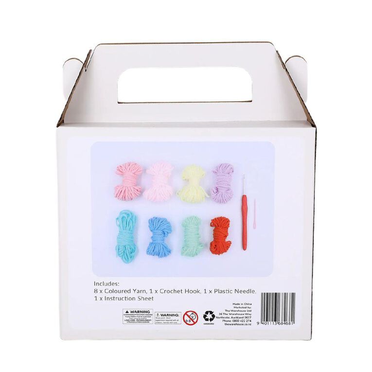 Uniti Craft Adults Crochet Kit Checked Coasters