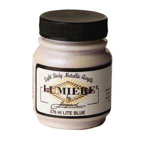 Jacquard Lumiere Acrylic Paint Hi Lite Blue 66.54ml
