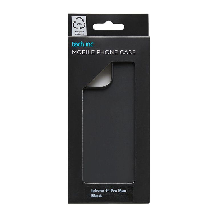 Tech.Inc iPhone 14 Pro Max TPU Phone Case Black