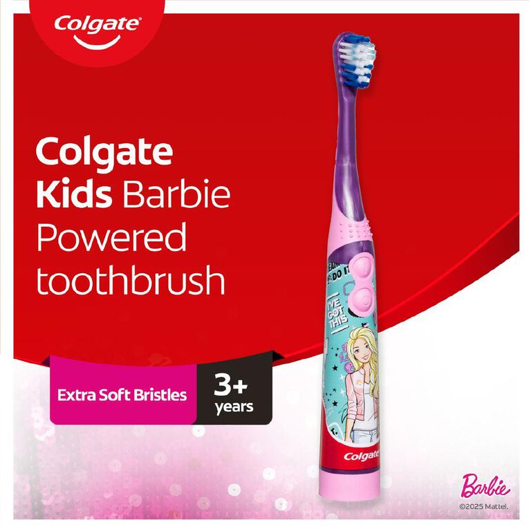 Colgate Barbie Kids' Sonic Power Toothbrush