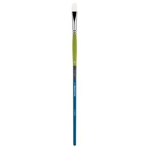 Princeton Snap Long Handle Taklon Filbert 6 White
