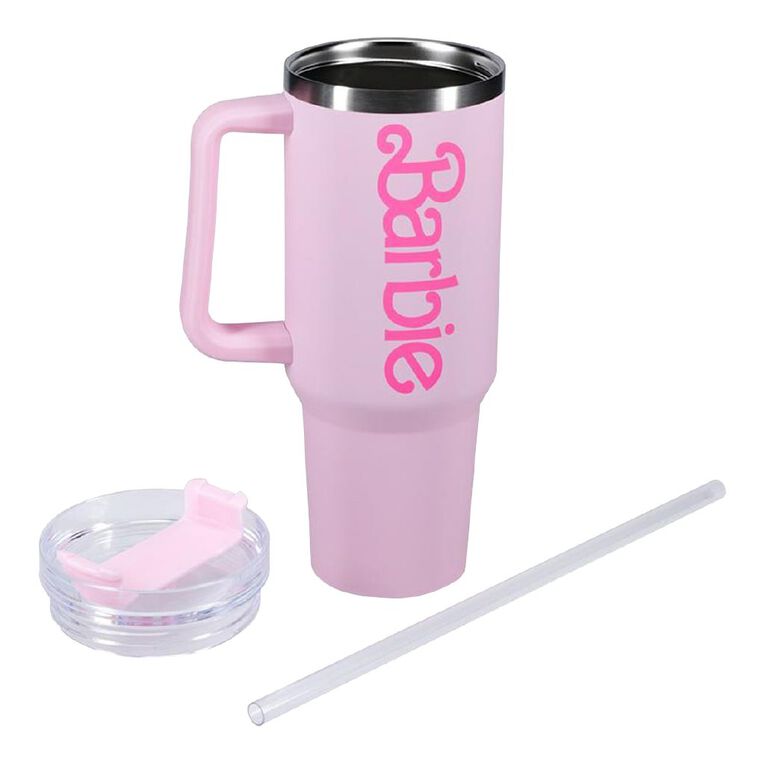 Paladone Barbie 900ml Travel Cup with Straw