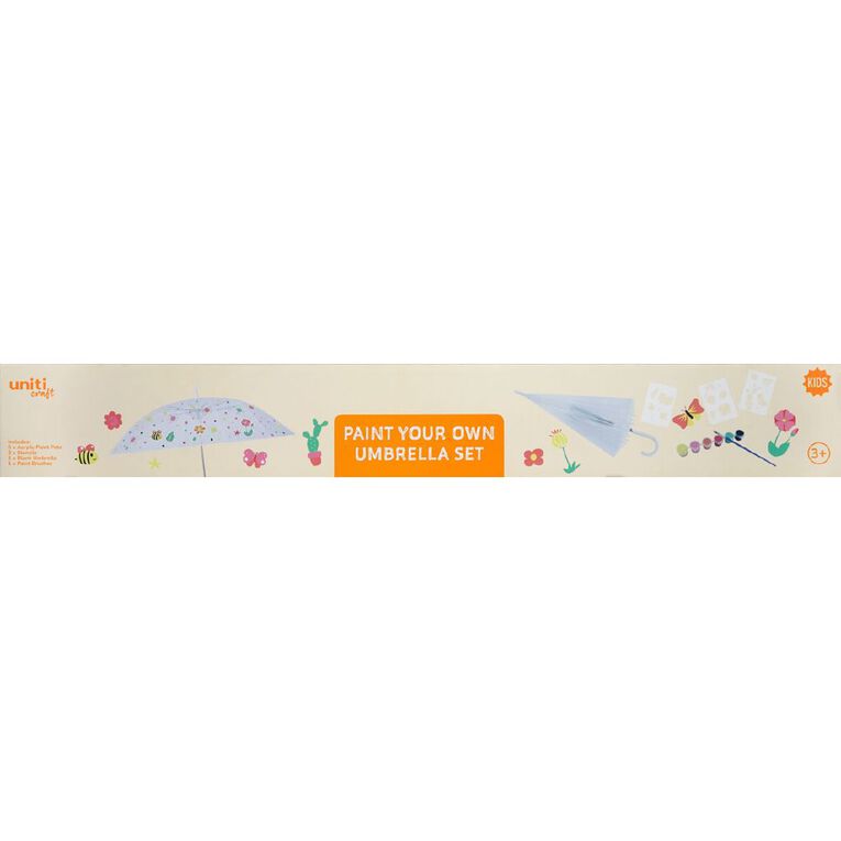 Uniti Craft Kids Paint Your Own Umbrella Set