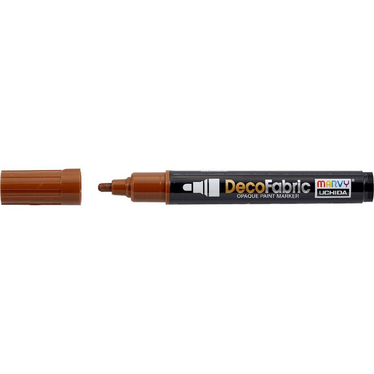 MARVY #223 DecoFabric Marker Brown Mid