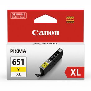 Canon Ink CLI651XL Yellow 750 Pages