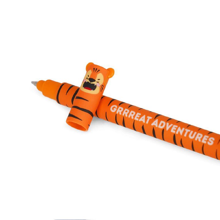 Legami Tiger Erasable Gel Pen Orange