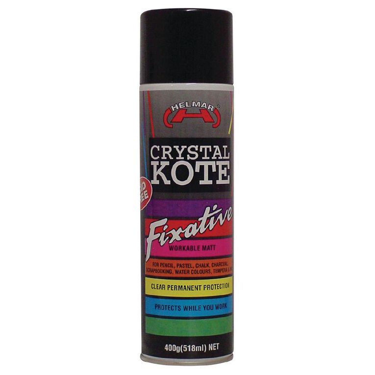 Helmar Crystal Kote Fixative Varnish Clear