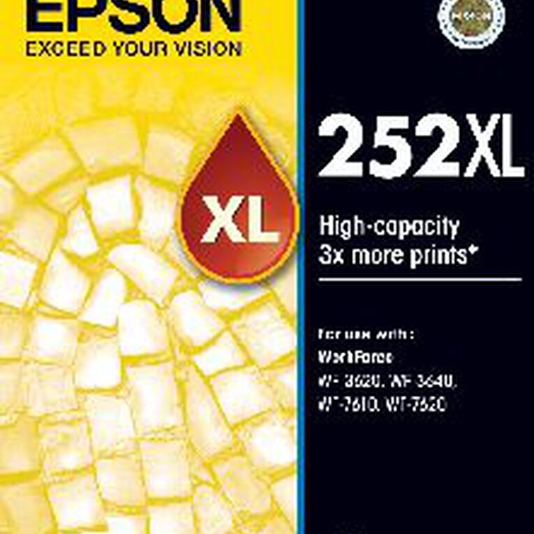 Epson Ink 252XL Yellow 1100 Pages