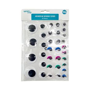 Uniti Adhesive Wiggly Eyes