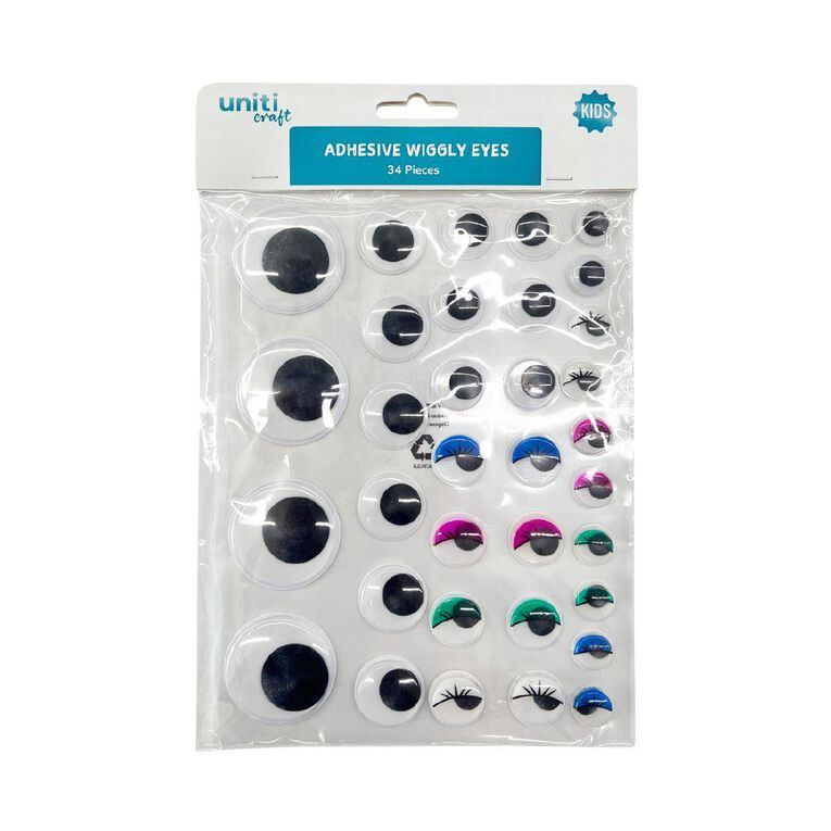 Uniti Adhesive Wiggly Eyes