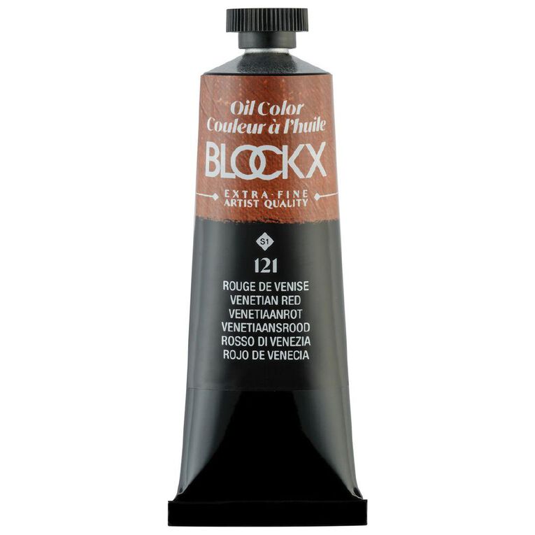 BLOCKX Oil Tube 35ml S1 121 Venetian Red Red
