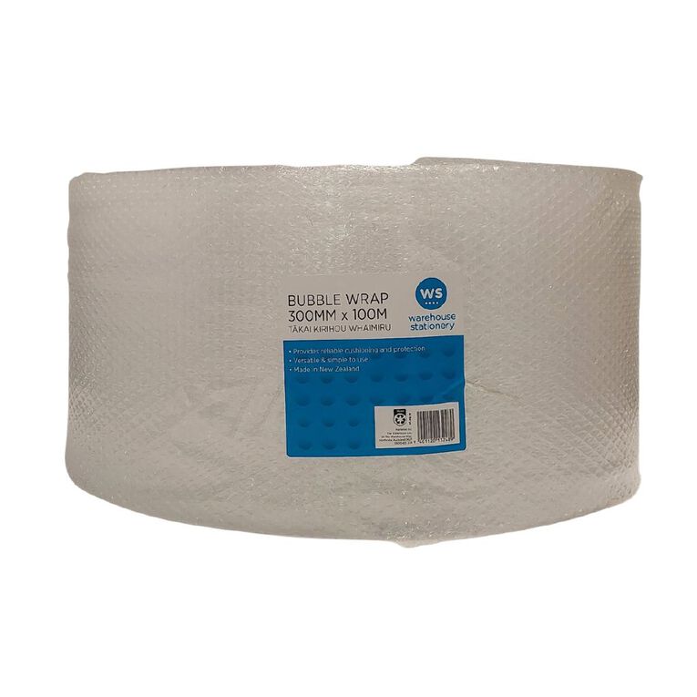 WS Bubble Wrap Roll 300mm x 100m