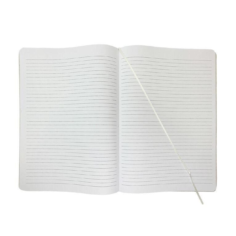Uniti Stationery Linen A4 Notebook Cream