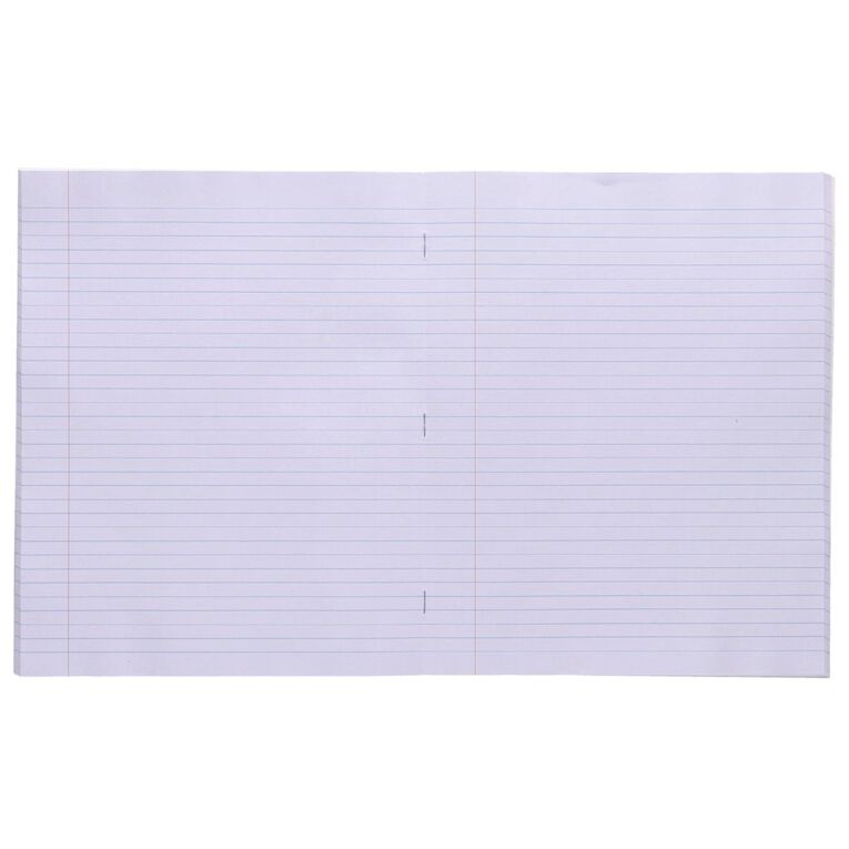 WS Exercise Book 1B5 Plus 7mm Ruled 40 Leaf Red