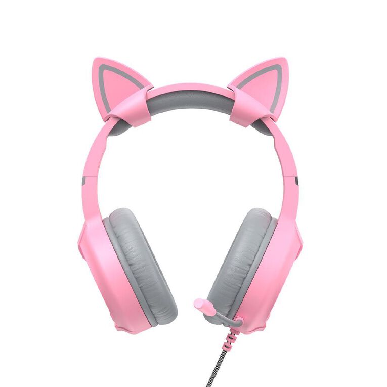 Playmax Pink Taboo Cat Headphones