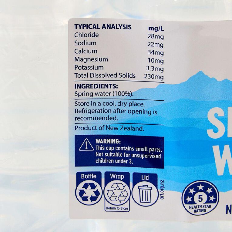 Market Kitchen Still Spring Water 24 Pack 500ml