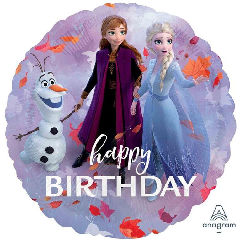 Anagram Frozen 45cm Standard Birthday Balloon