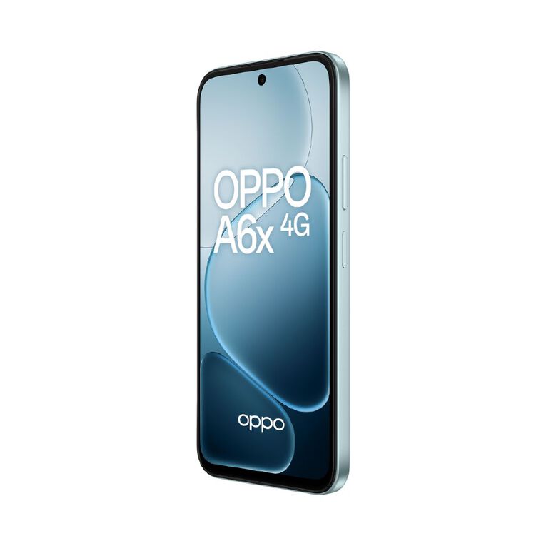 OPPO A6x 4G 4GB + 128GB with Spark $28 Value Pack Sim Bundle Ice Blue