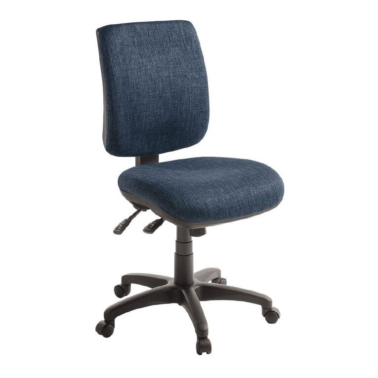 Eden Sport 3 Lever Midback Ergonomic Chair Navy
