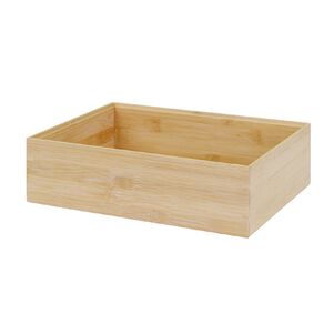 Living & Co Naturals Bamboo Medium & Wide Deep Drawer Organiser