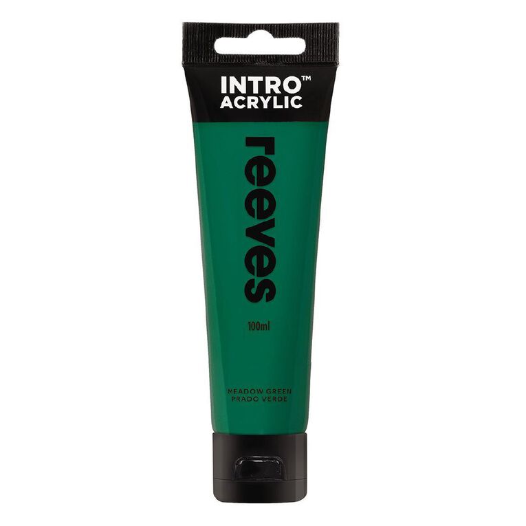 Reeves Intro Acrylic Paint Meadow 100ml