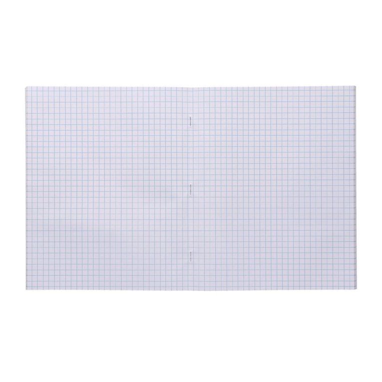 WS Exercise Book 1E5 7mm Quad 36 Leaf Blue