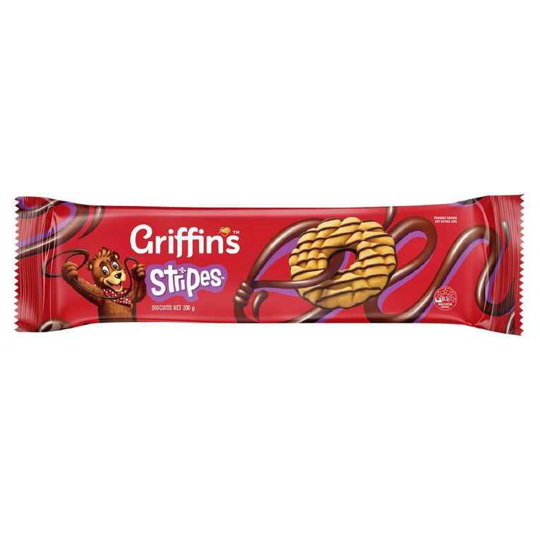 Griffin's Cookie Bear Stripes 200g