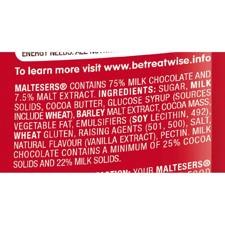 Maltesers Milk Chocolate Bag 140g