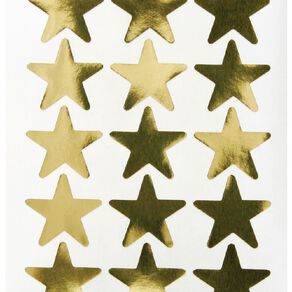 Quik Stik Labels Stars Large