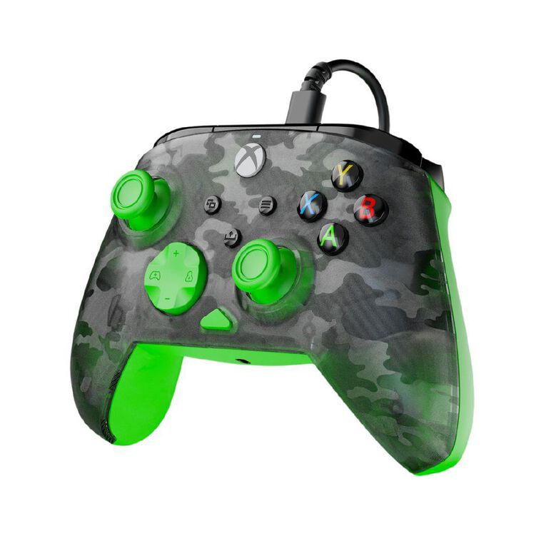 Turtle Beach Rematch Core Wired Xbox Controller Camo Green
