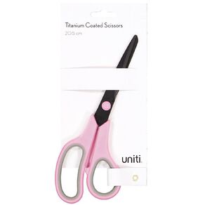 Uniti Stationery Craft Scissors 20.5cm Pink