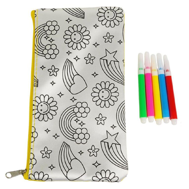 Uniti Craft Kids Colour Your Own Pencil Pouch