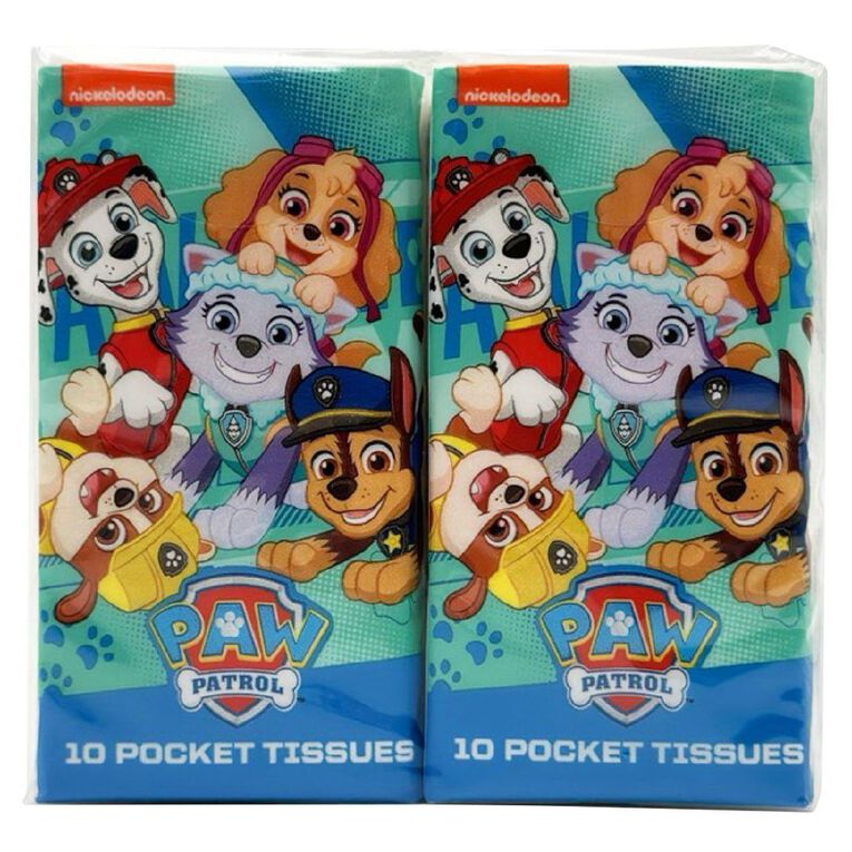 Paw Patrol Tissues 4 Pack