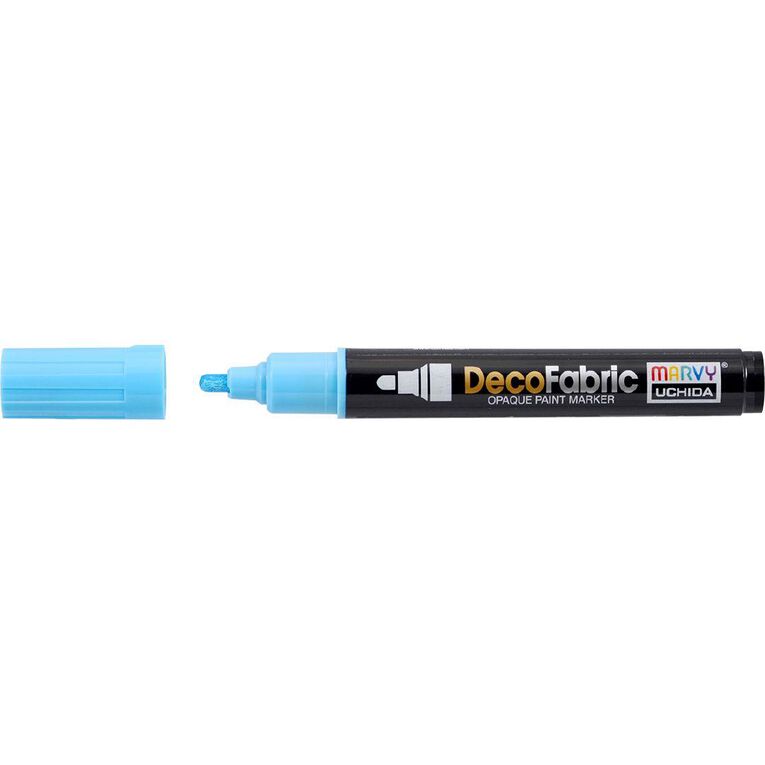 MARVY #223 DecoFabric Marker Blue Light