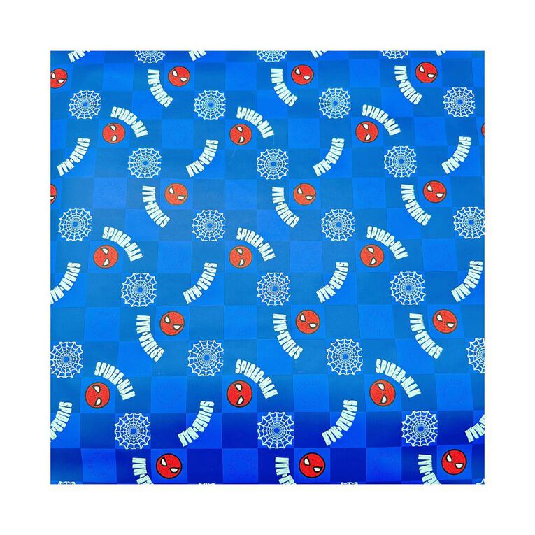 Spider-Man Book Covering 45cm x 1m Dark Blue
