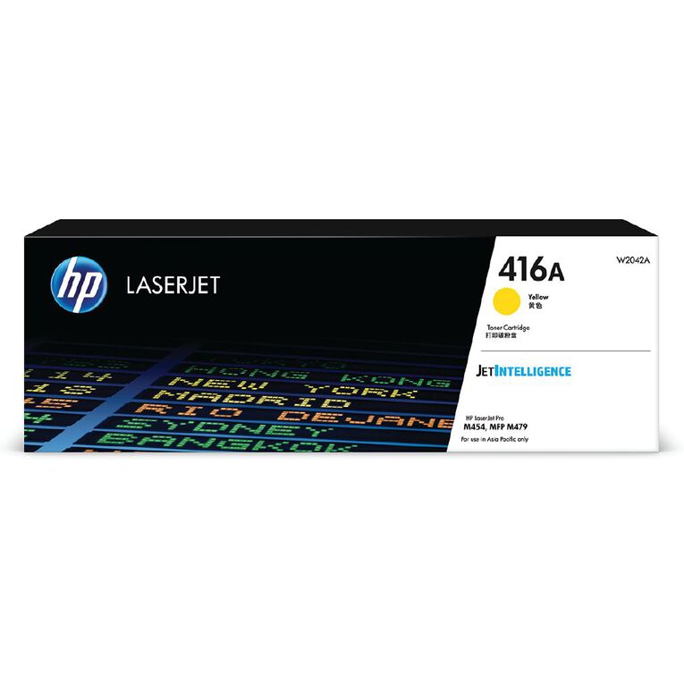 HP Toner 416A Yellow 2100 Pages