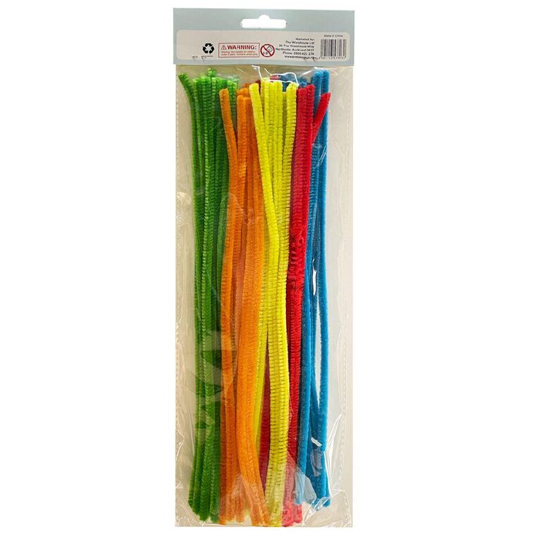 Uniti Chenille Plain 50 Pack Assorted