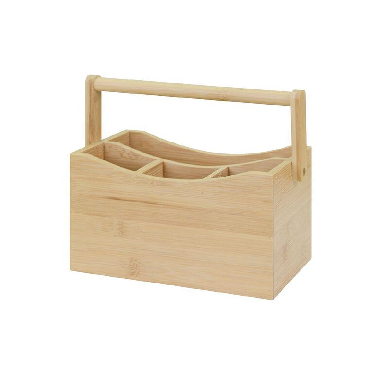 Living & Co Naturals Bamboo Cutlery Holder