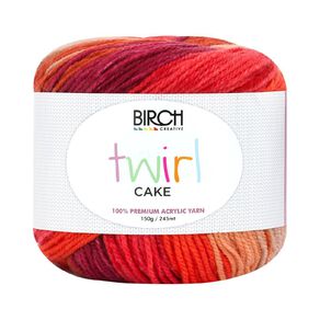 Birch Yarn Twirl Cake 100% Acrylic 150G Rugged Plateau