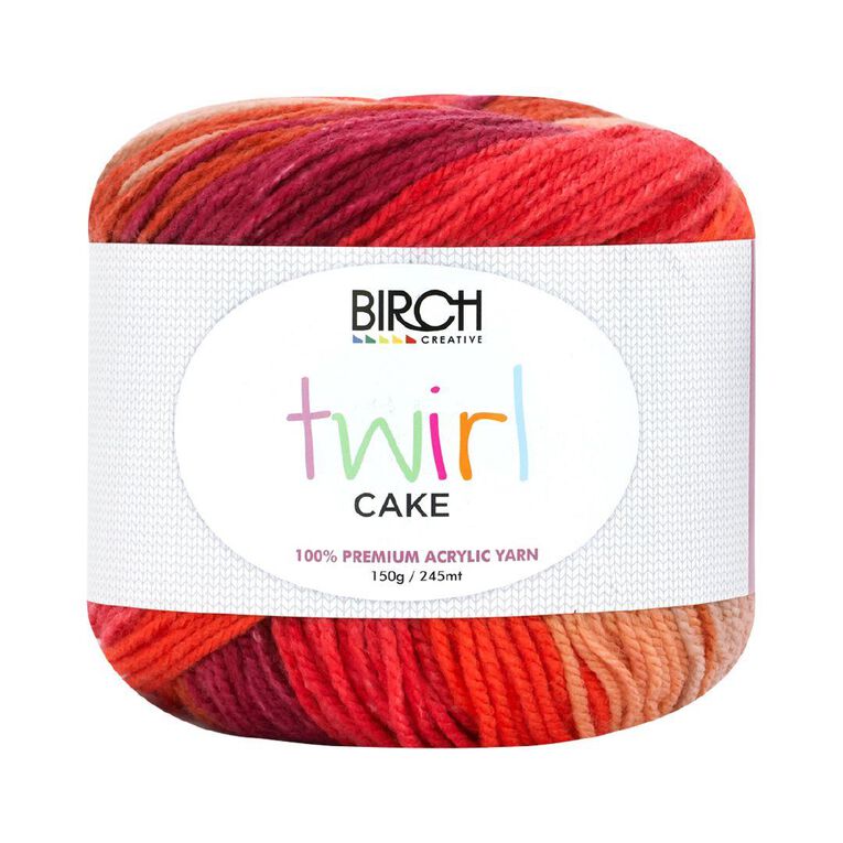 Birch Yarn Twirl Cake 100% Acrylic 150G Rugged Plateau